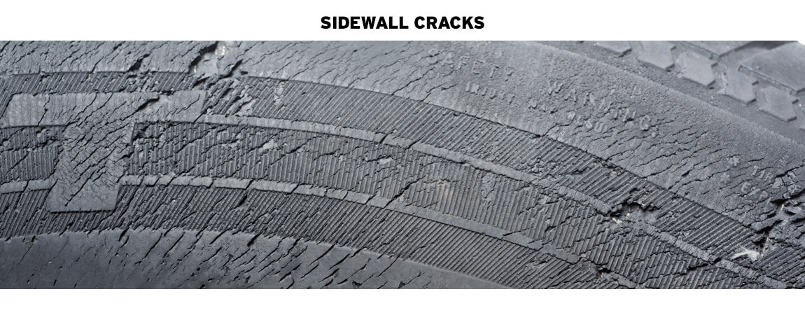 Tire Sidewall Cracking Chart